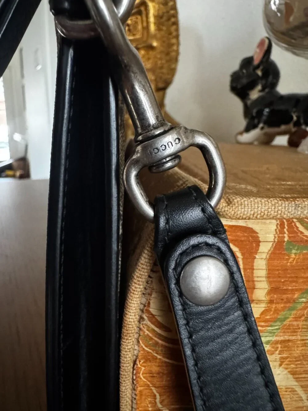 Gucci GG Supreme “L’Aveugle Par Amour” Tiger Zip Pouch / Clutch - Picture 5 of 12